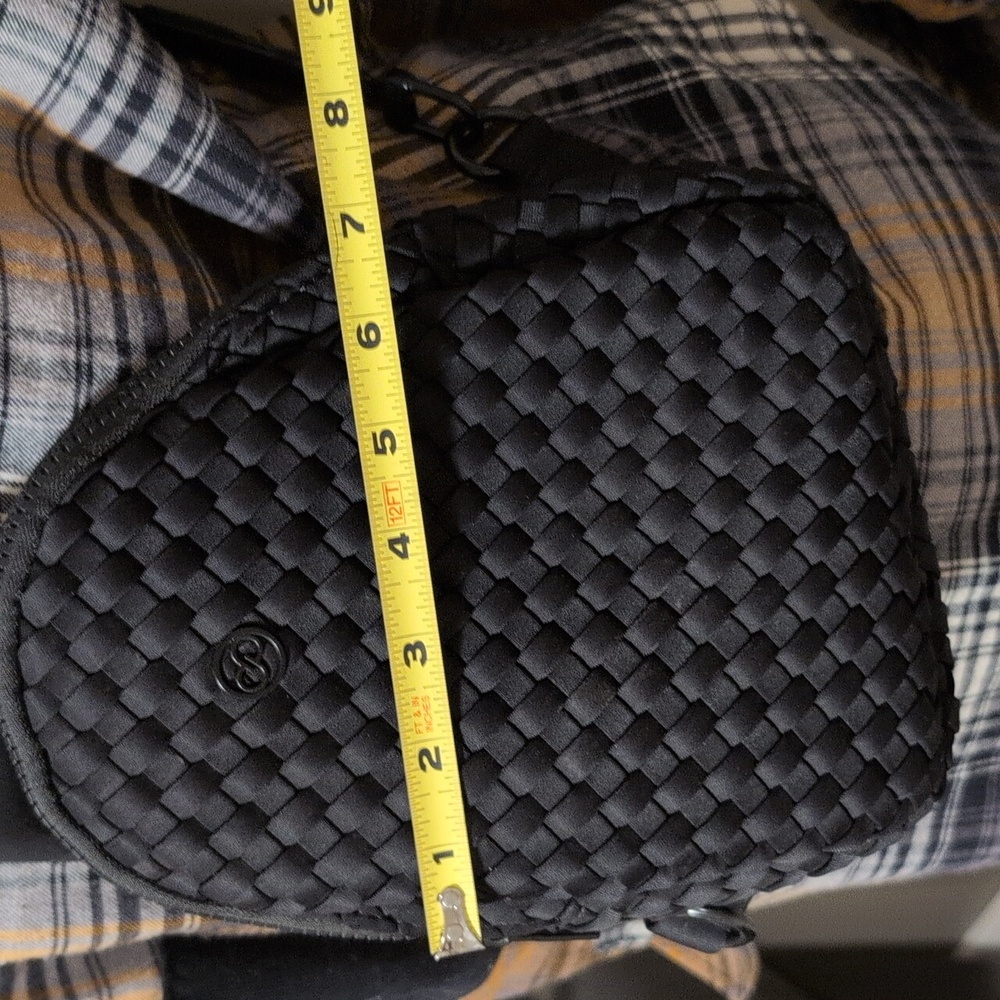 CALIA by Carrie Underwood Black Woven Backpack - Picture 6 of 6